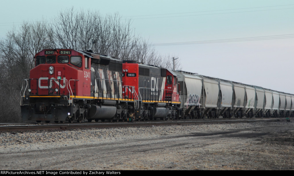 CN 5341 GTW 5933